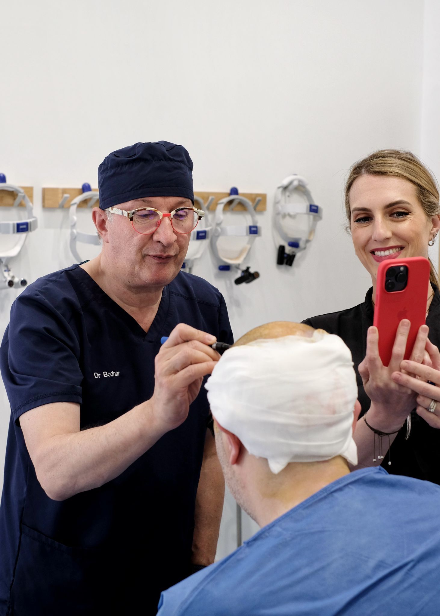 marquage de la zone donneuse par le docteur martial bodnar